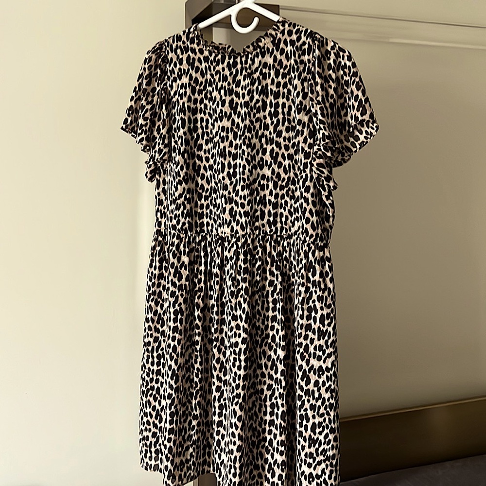 Loft Leopard Print Size M Dress